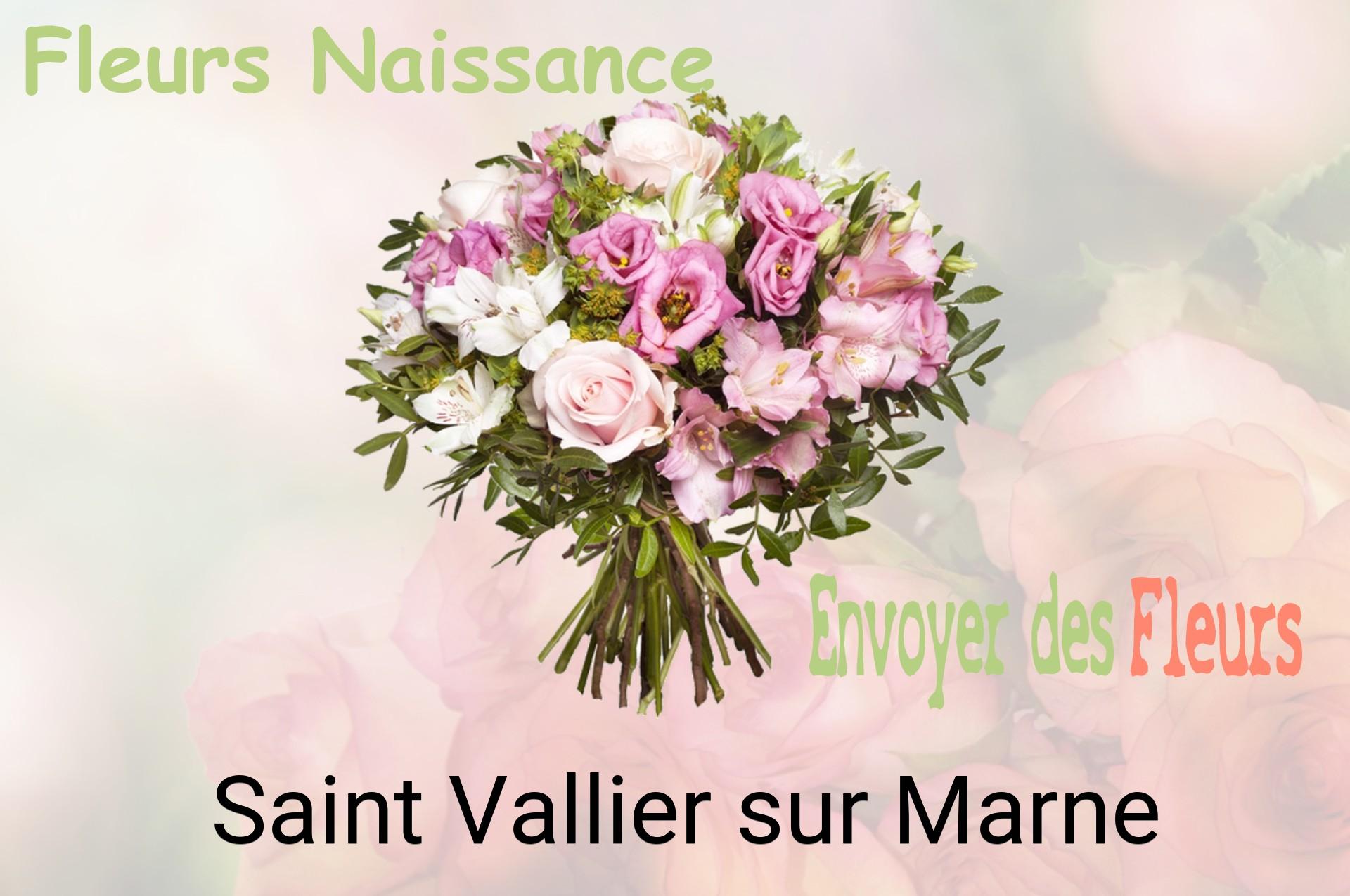Bouquet de fleurs de naissance livré à Saint-Vallier-sur-Marne